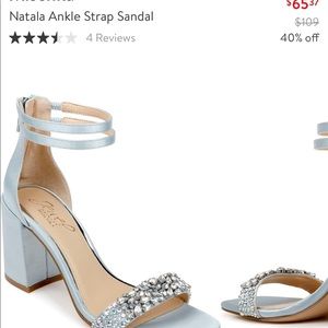 Jewel Badgley Mischka Heels